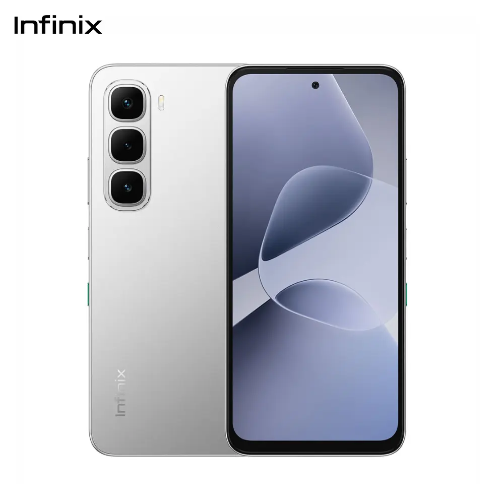 Telefono Infinix Hot 60i x6728 ds 16gb (8+8gb) + 256gb Titanium Silver