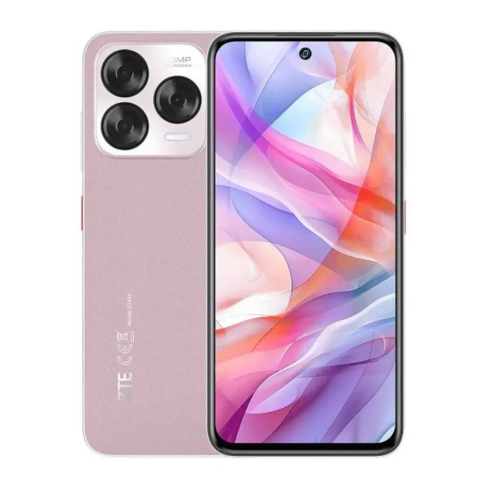 Telefono Zte Blade V70 Design z2458 ds 20gb (8+12gb) + 256gb Rosado
