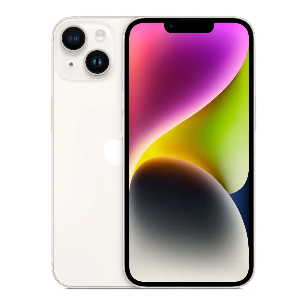 Telefono Iphone 14 128gb Grade A+ Blanco