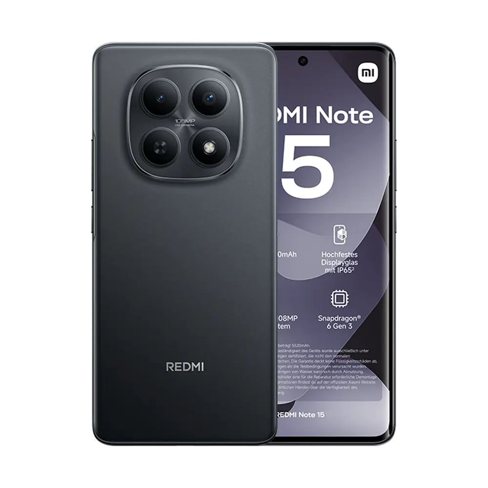 Telefono Xiaomi Redmi Note 15 2510DRA23L DS 8gb+256gb black