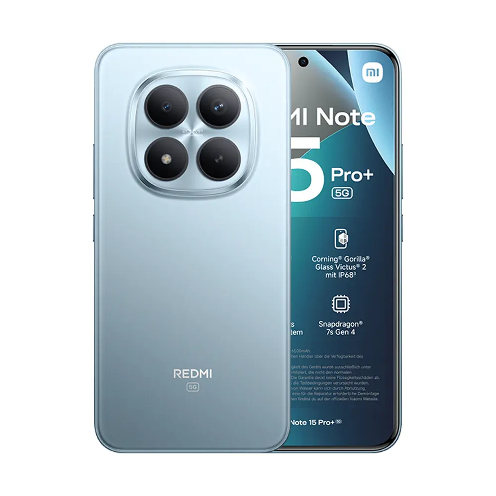 Telefono Xiaomi Redmi Note 15 pro+ 5g 2510ERA8BG DS 12gb+512gb glacier blue