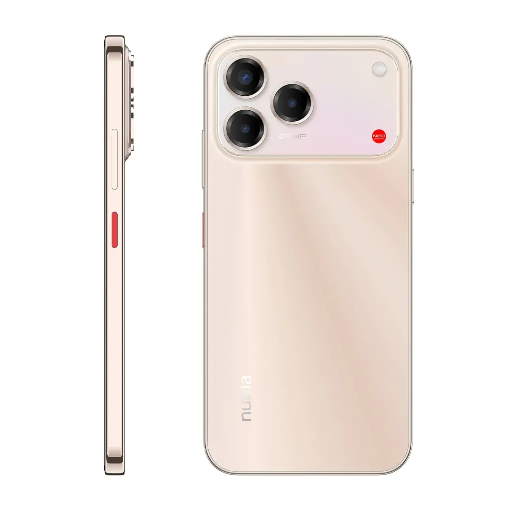 Telefono Zte Nubia V80 Pro z2576 ds 20gb (8+12gb) + 256gb Dorado