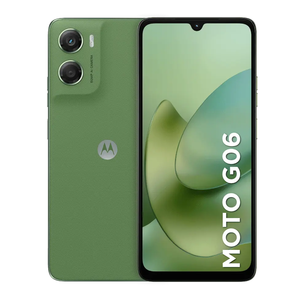 Telefono Motorola G06 (XT2535-2) ds 4gb+256gb TD verde