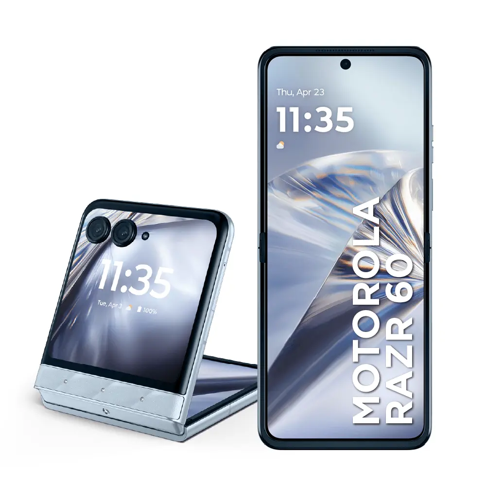 Telefono Motorola Moto Razr 60 swarovski (XT2553-1) DS 12gb+512gb im celeste