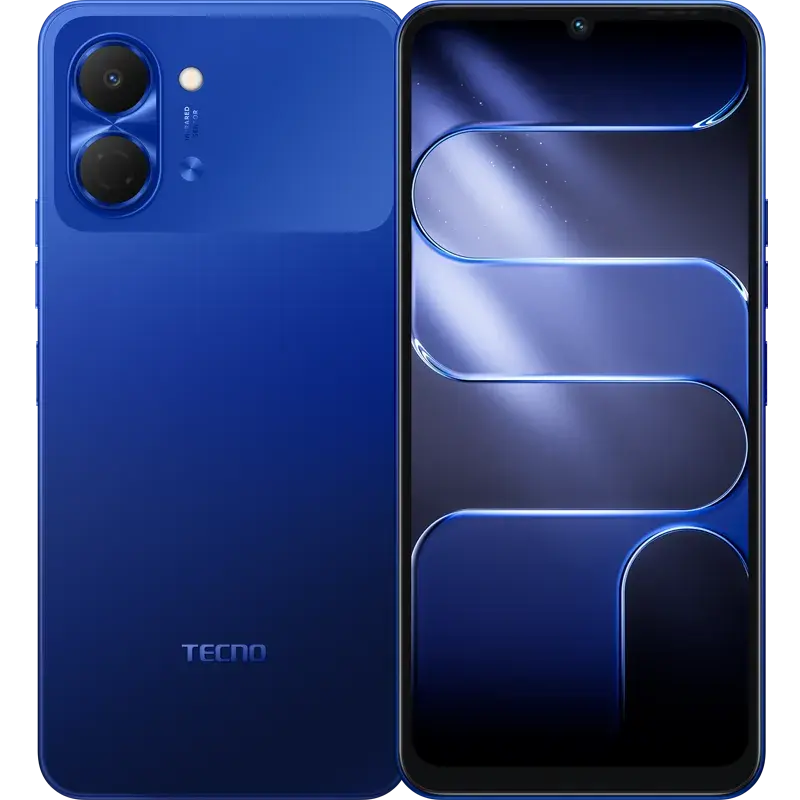 Telefono Tecno Spark Go3 Kn3 ds (4gb+4gb) +128gb  azul