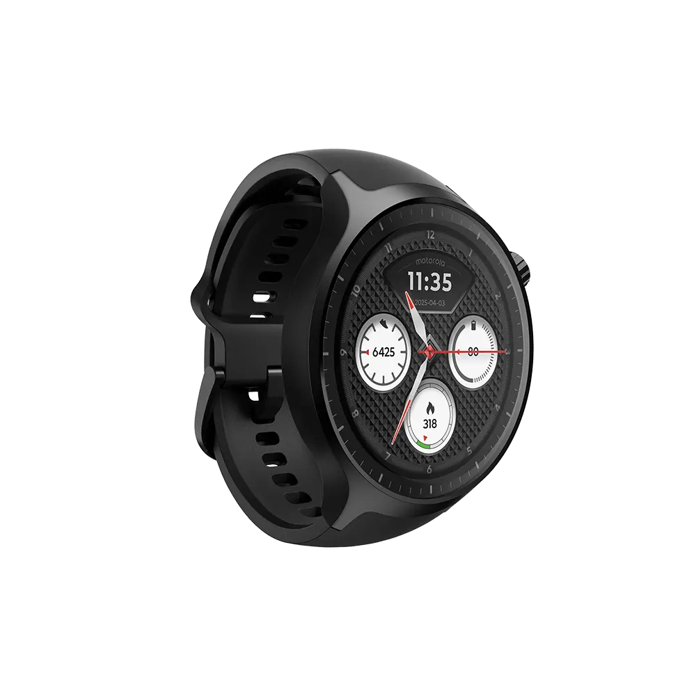 Smart watch motorola (XT2547-2) CO VA Negro / Correa de silicona