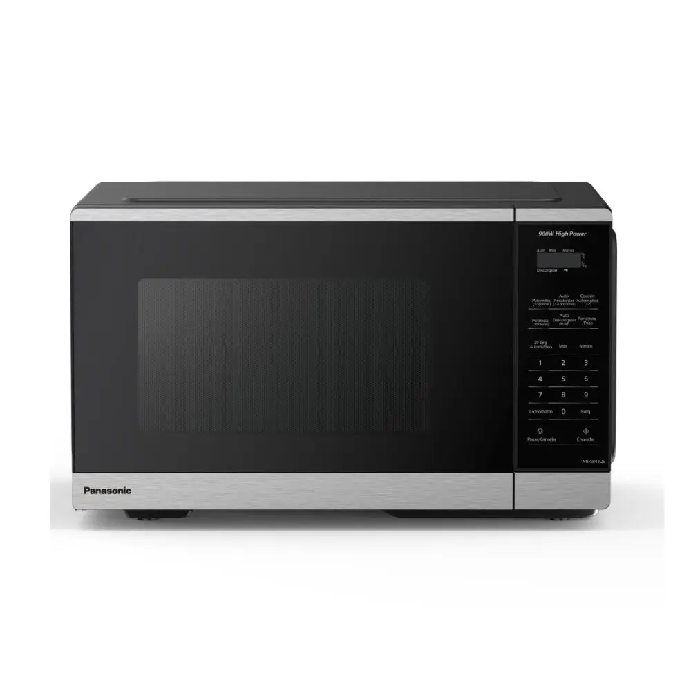 Panasonic Microondas 25Lt. 900W NN-SB43QSRPH negro/plateado