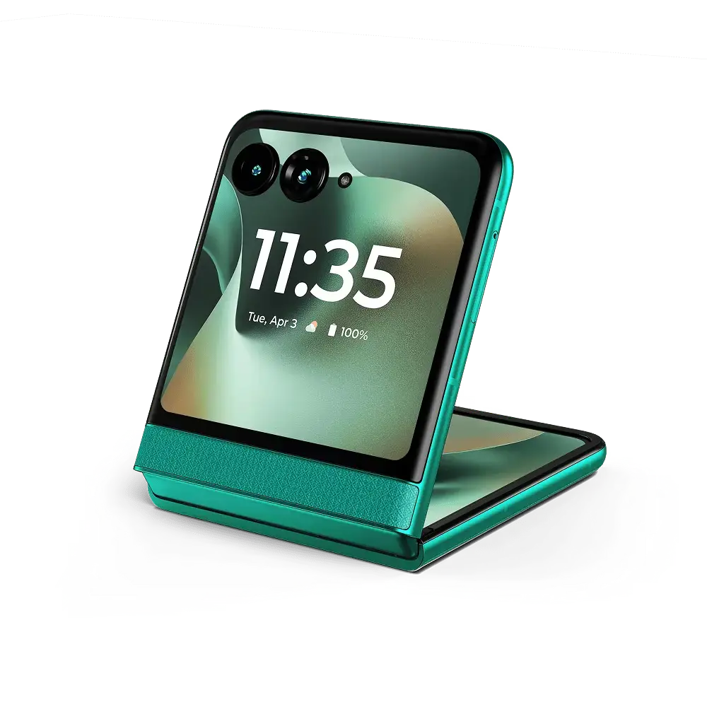 Telefono motorola Razr 70 (XT2657-1) 12gb+512gb co SG sporting green
