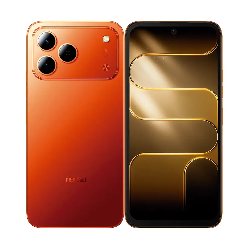 Telefono Tecno Spark 50 Kn4 ds 12gb (4+8gb) + 256gb ds Dynamic orange