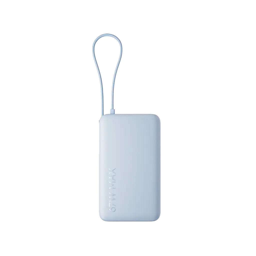 Xiaomi 67W Power Bank 10000 (Integrated Cable) Ice Blue
