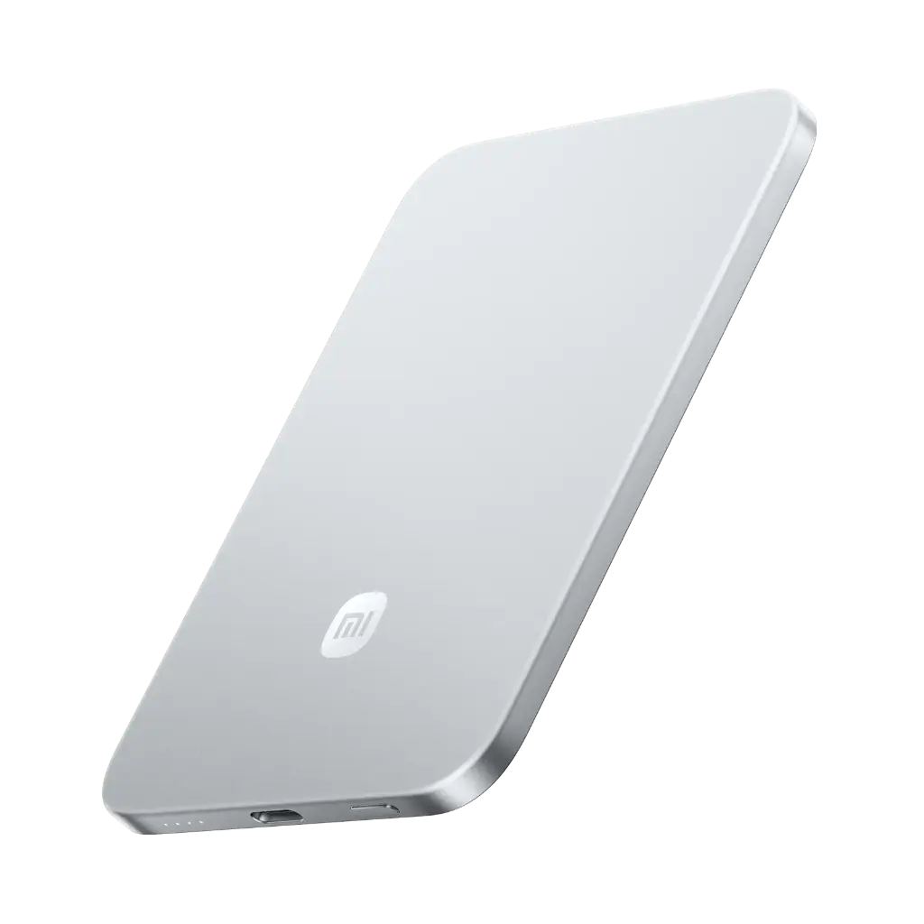 Xiaomi UltraThin Magnetic Power Bank 5000 15W Glacier Silver MDY20EB