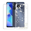 Estuche+mica Tecno ki7 Spark 10 Pro