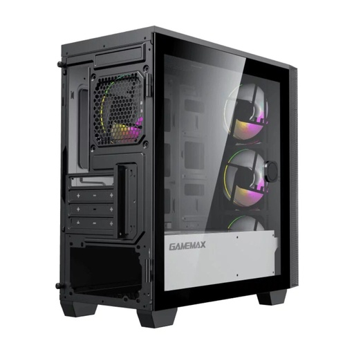 [038012GAMMINISTRATOSH609NEG] CASE GAMEMAX MINI STRATOS H609 NEGRO