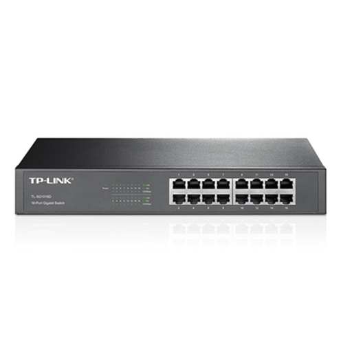 [005004F02TPKTLSG1016D] SWITCH TP-LINK 16 PUERTOS RJ45 TLSG1016D