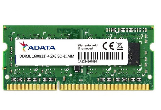 [0140070161600MHZ] MEMORIA ADATA PC 4GB DDR3 1600MHZ