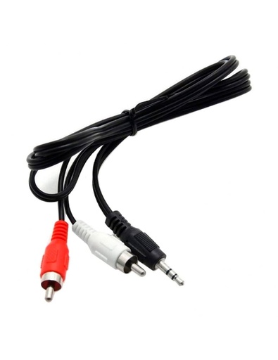 [005016A05VANF-2RCANEG] CABLE DE AUDIO F-2RCA