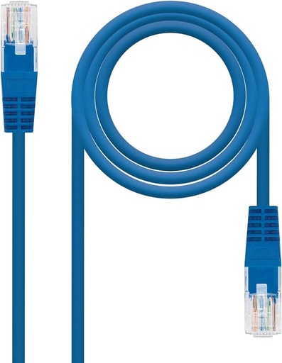 [013007008UTP5EOBL18MAZU] CABLE PATCH CORD CAT5E UTP5EOBL 1.8M AZUL