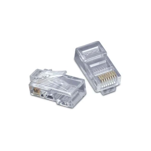 [013010028VANRJ455E] conector vantec CAT5E RJ45 vtplg5e  x 100