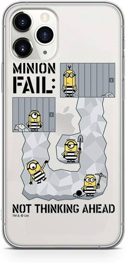 [021011023HUAP8 MINION] MPC-SIL MOBIL PHONE TPU GOMA P8 MINION