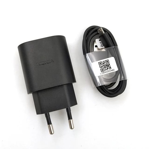 [021009016NOK50U] CARGADOR NOKIA CUBO+CABLE MICRO 1.3AMP AC-50U