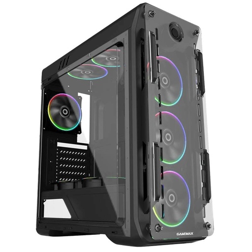 [038012GAMG510BKNEG] CASE GAMEMAX OPTICAL BLACK G510 BK