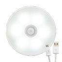 LAMPARA SENSE LUCES LED CON SENSOR DE MOVIMIENTO 900MAH CON USB RECARGABLE 30X2.5CM HO-49/E