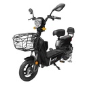 MOTOCICLETA ELECTRICA VANTEC ECORIDE ST-15 NEGRO 500w