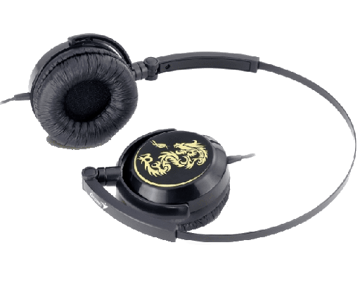 [005006A06KYEGHP-400FNEG] AUDIFONOS DIADEMA GENIUS GHP-400F NEGRO