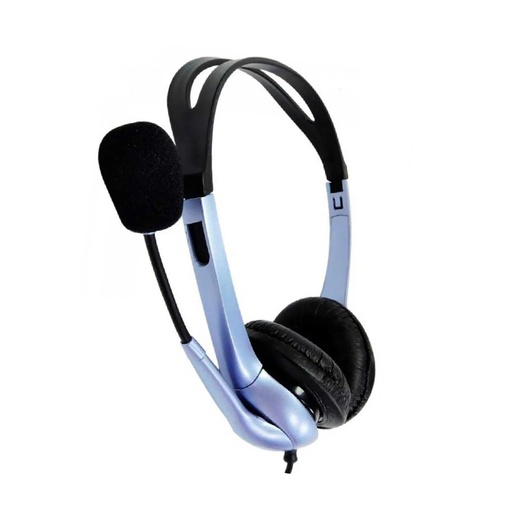 [012001001KYEHS-04S] AUDIFONOS DIADEMA C/MICROFONO GENIUS HS-04S SINGLE JACK P/LAPTOP