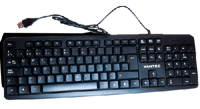 [012005014VAB006NEG] TECLADO VANTEC KB006 NEGRO