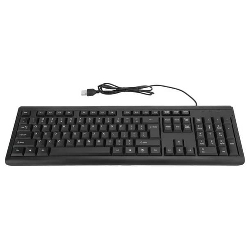 [012005014VANXKC07NEG] TECLADO VANTEC VT-K001 MUSICA Y VIDEO (XK-C07) USB NEGRO