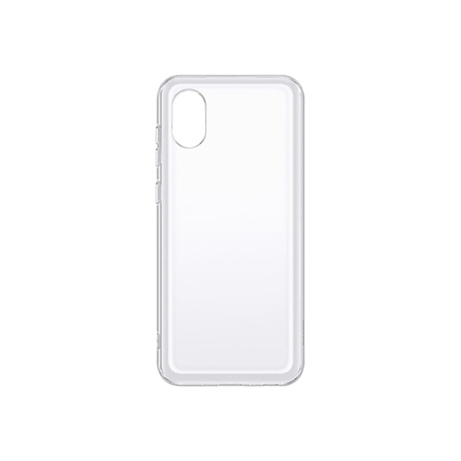 [021008022SAMEF-QA032] Protector Soft Clear Transparente Samsung EF-QA032 para Galaxy A03 Core