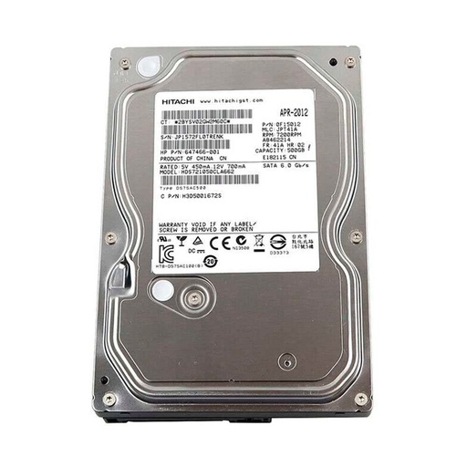 [014003012HTC0J23375] Disco Duro Hitachi NT Sata 500GB 0j23375