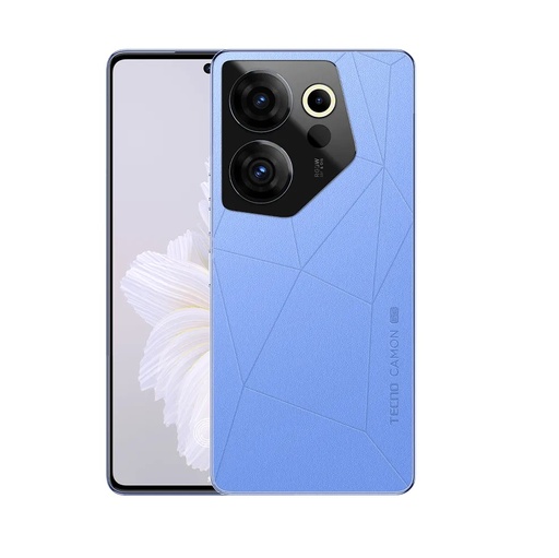 [008003002TNOCK9NAZU] Telefono Tecno camon 20 premier ck9n 8gb +512gb serenity blue