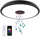 LAMPARA LED TECHO CON MUSICA/LUCES RGB 265V 60W INCLUYE CONTROL REMOTO-PARLANTE BLUETOOTH HO-60