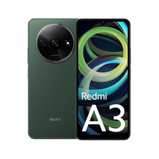 [008003002XIAREDMIA33GBVER] Telefono Xiaomi Redmi A3 DS 3gb+64gb Forest Green