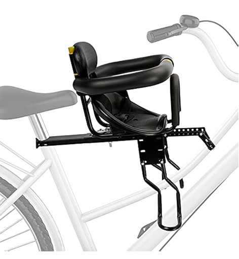 [045004INFANTILVARBI2F] SILLA DE SEGURIDAD BI-2/F  DELANTERA PARA BICICLETA PARA NIÑOS CON CINTURON DE SEGURIDAD Y PROTECCION DE PIERNAS