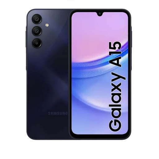 [008003002SAMA155MZKGLTENEG] Telefono Samsung Galaxy A15 A155MZKG LTE DS 6GB/128GB Black
