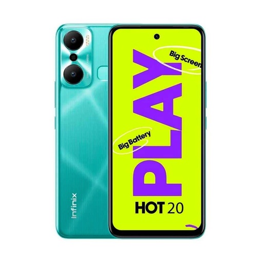 [10035575] Telefono Infinix Hot 20 Play  X6825 128gb + 7gb(4gb+3gb) verde