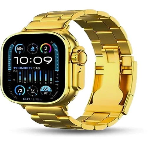 [021004028GENI30PROMAXSUIDOR] Smart watch i30 pro max suit golden