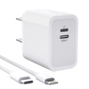 Cargador de pared c/cable iph 15 pro max usb-c- 35w