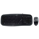 TECL/MOUSE GENIUS KM-200 USB NEGRO
