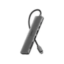 Adaptador Oraimo multifuncional 7 en 1 USB C OUH-511 gris