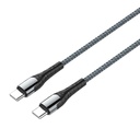 Cable de datos lensun LC121C 1MT Tipo C - C 65w